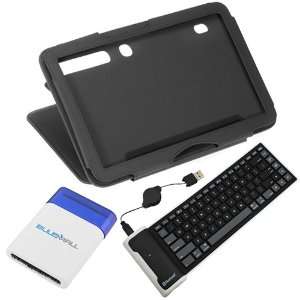   Silicone Keyboard + Mini Brush for Motorola Xoom Tablets Electronics