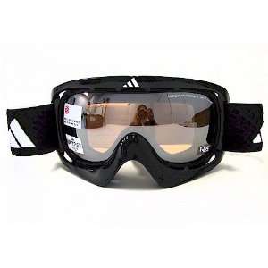 ADIDAS ID2 a162/50 Shiny Black 6050 Snow Goggles  Sports 