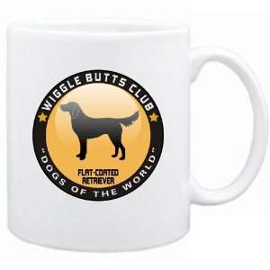  New  Flat Coated Retriever   Wiggle Butts Club  Mug Dog 