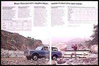 1972 Chevy Chevrolet Pickup Truck 4WD Original Brochure  