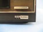 Collectible Rare BSR McDonald 8 track player AC Powered #67331  