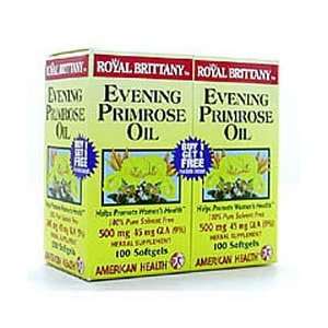  American Health Evening Primrose Oil 500 mg, 2 Units / 100 
