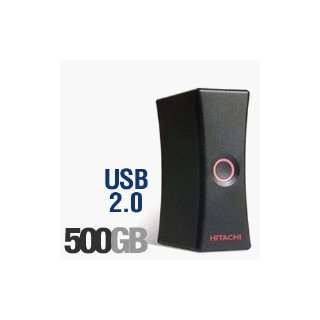  Hitachi 500GB USB External Hard Drive Electronics