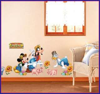 MICKEY MOUSE KIDS DECALS VINYL WALL DECOR STICKERS #65  