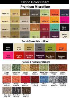 leatherette color chart ad price for leatherette finish upgrade to