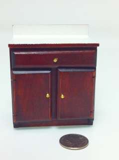 12 Dollhouse Miniature Furniture Kitchen cabinet 44  