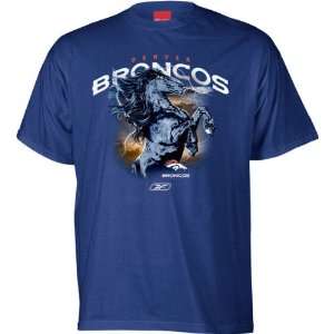  Denver Broncos Custom Mascot T Shirt