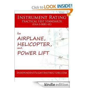 Instrument Rating Practical Test Standards FAA  Kindle 