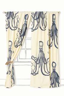 Deep Sea Curtain   Anthropologie