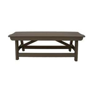    All Weather Poly Wood Traditional Park Bench Patio, Lawn & Garden