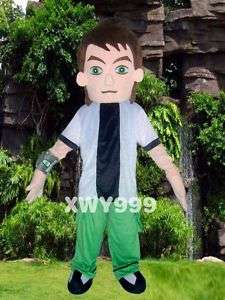 New ben 10 fancy adult size cartoon mascot costume 076783016996  
