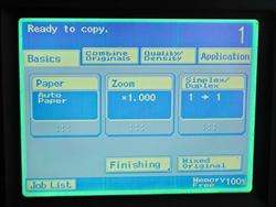 Konica Minolta 250 Bizhub Copier Fax Scanner Printer  
