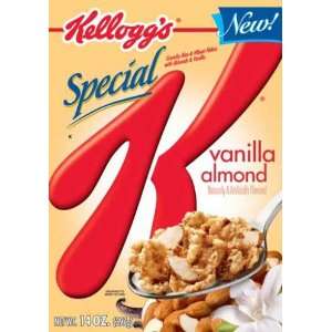 Kelloggs Special K Cereal, Vanilla Almond, 14 Ounce Boxes (Pack of 4 