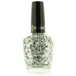  Milani Speciality Nail Lacquer Jewel Fx, Silver, 3 Pack 