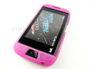 SIDEKICK 4G T MOBILE PINK SOFT SILICONE SKIN COVER CASE  