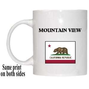  US State Flag   MOUNTAIN VIEW, California (CA) Mug 