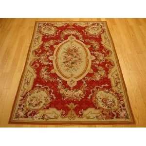  4x6 Hand Knotted Aubusson France Rug   40x61