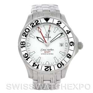 Omega Seamaster GMT Great White Mens Watch 2538.20.00  