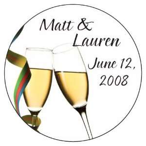  Wedding Favors Champagne Toast Theme Personalized Premium 