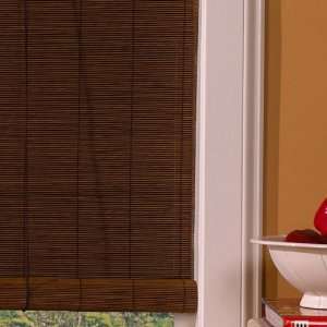   Matchstick Bamboo Roll Up Shade in Fruitwood Finish