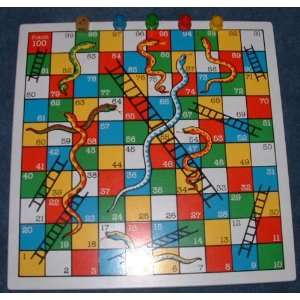  Snakes and Ladders Board Game 12X12 