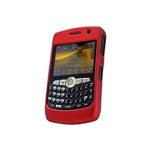  Cellet Blackberry Curve 8350 Red Rubberized Proguard 