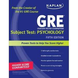  Kaplan GRE Subject Test Psychology (Kaplan GRE Psychology 
