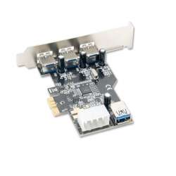 Syba SD PEX20080 PCI Express USB 3.0 3+1 Port Card  