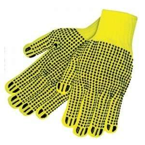     Pvc High Visibility Dotted String Glove   Small
