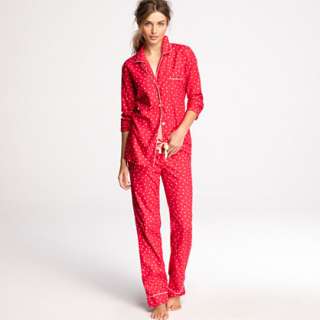 Flannel pajama shirt in polka dot   sleepwear   Womens Women_Shop_By 
