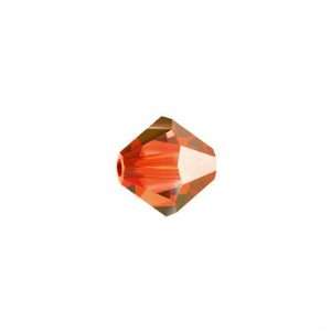  Swarovski® 6mm Bicone Red Magma Crystal Beads Style #5301 