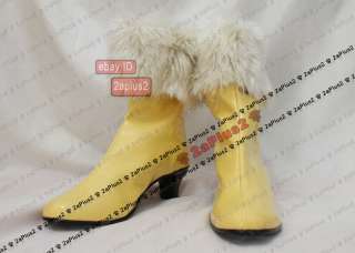 Oerba D Vanille Final Fantasy FF 13 Cosplay Heel Shoes  