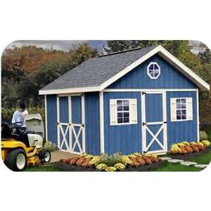  Fairview 12x12 EZup Wood Shed Kit