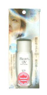 Biore UV perfect Face Milk SPF50 lotion sunscreen white  