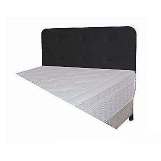 Sleep Master Faux Suede Headboard Full Size in Black  For the Home 