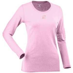  New Jersey Devils Womens Relax Long Sleeve Tee (Pink 