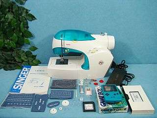Singer IZEK 1500 Computerized Sewing Machine Complete With GAME BOY 