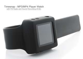    /MP4 Player Watch with FM Radio and Sound Recording (4GB
