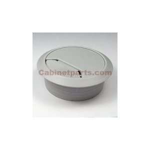  Cable Hole Grommet With Cap 2 3/8 Grey