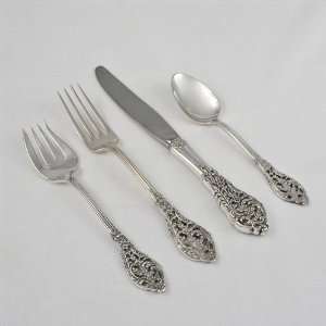 Florentine Lace by Reed & Barton, Sterling 4 PC Setting, Luncheon Size 