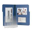   Manufauring Company   Self Adhesive Poly Pockets 9x5 1/2 100 Clear