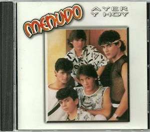 MENUDO Ayer Y Hoy CD 1998 10 tracks RICKY MARTIN 743216171927  