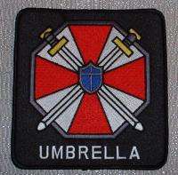 RESIDENT EVIL Large UMBRELLA Corporation Jacket PATCH  
