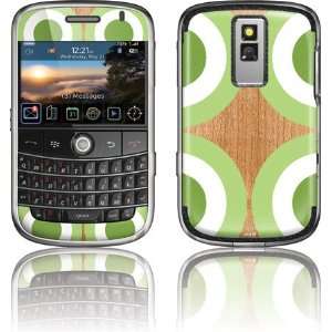  Green and Wood skin for BlackBerry Bold 9000 Electronics