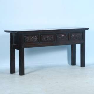Antique Beautiful Carved Console Table Shanxi Province, China c.1780 