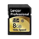 Lexar Professional 8GB SDHC 133x class10 Flash Memory Card NEW Free 