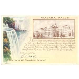   The Home of Shredded Wheat   Niagara Falls New York 