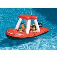 Swim Time Fireboat Squirter Inflatable Swimming Pool Toy 