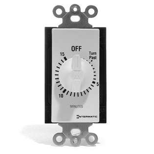 Intermatic St01 Self Adjusting Wall Switch Timer White  