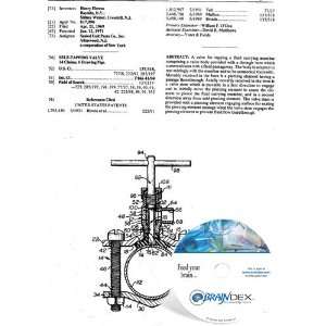  NEW Patent CD for SELF TAPPING VALVE 